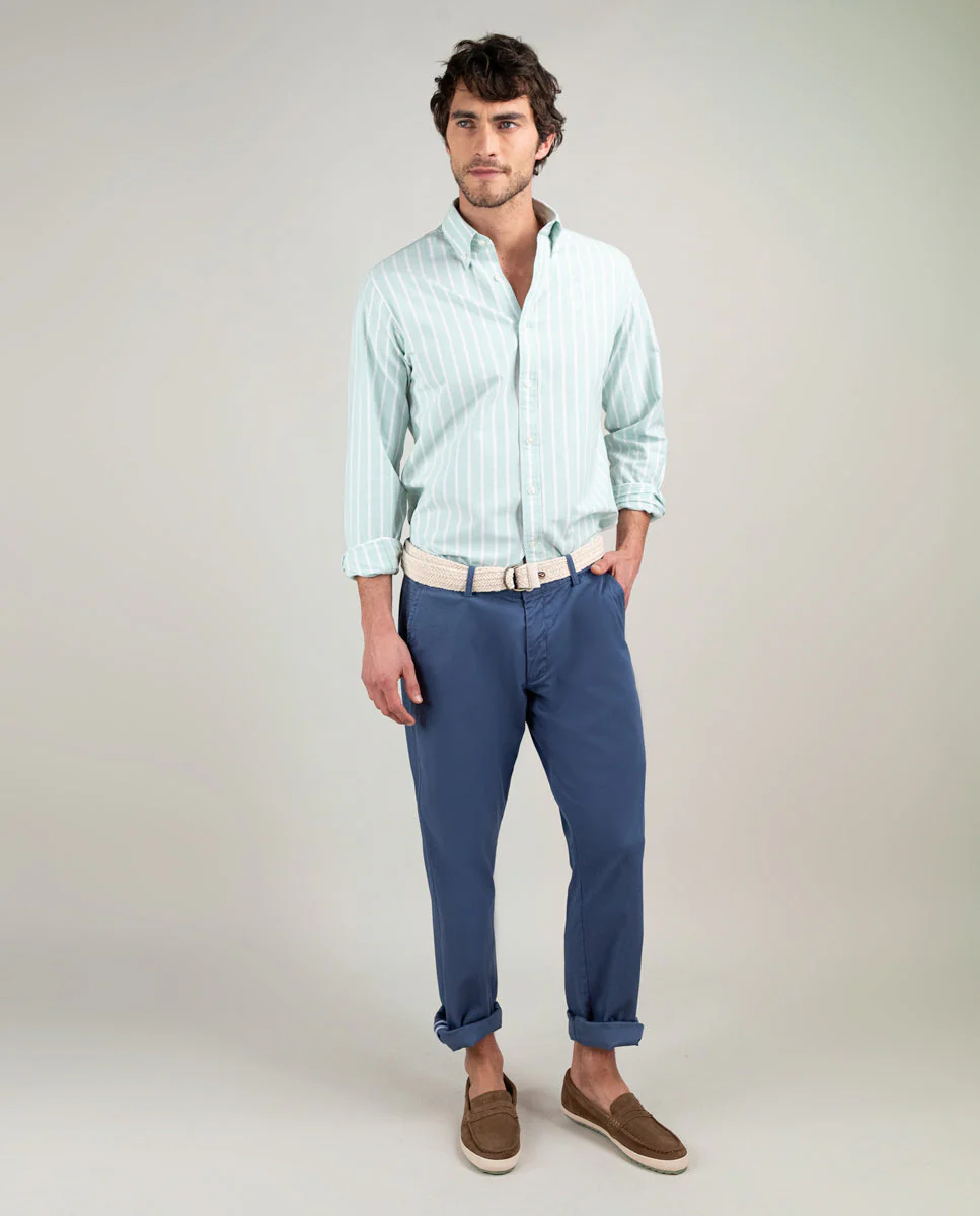 Camisa Oxford Butcher Verde