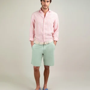 Camisa Lino Raya Kodak Rosa