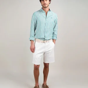 Camisa Lino Raya Kodak Verde