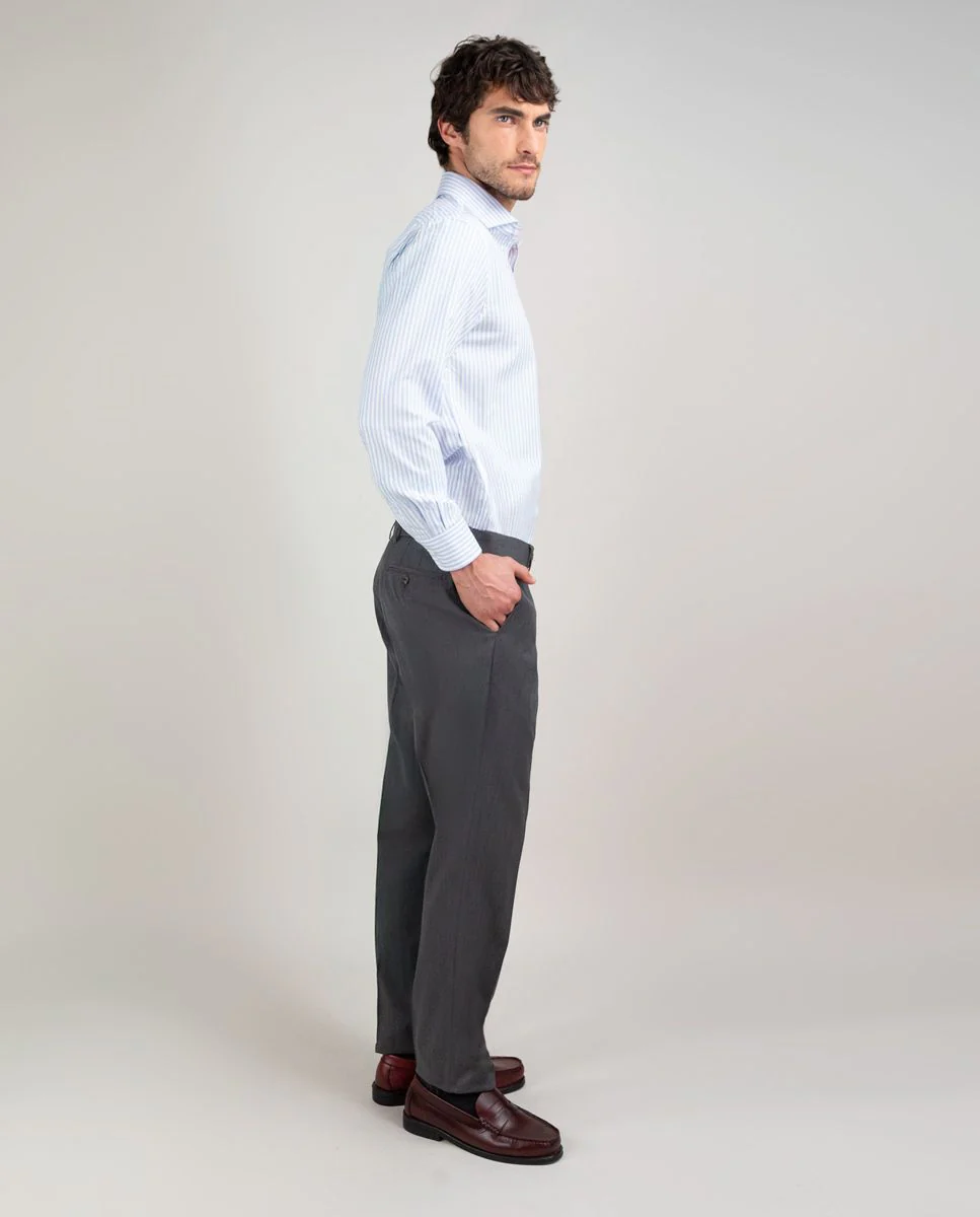 Camisa Pin Point Raya Kodak Celeste - Imagen 3