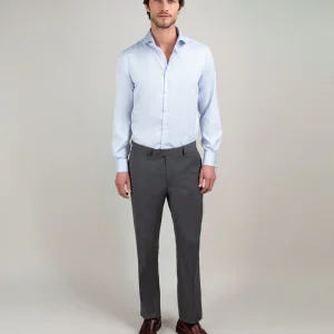 Camisa Twill Celeste Gemelos