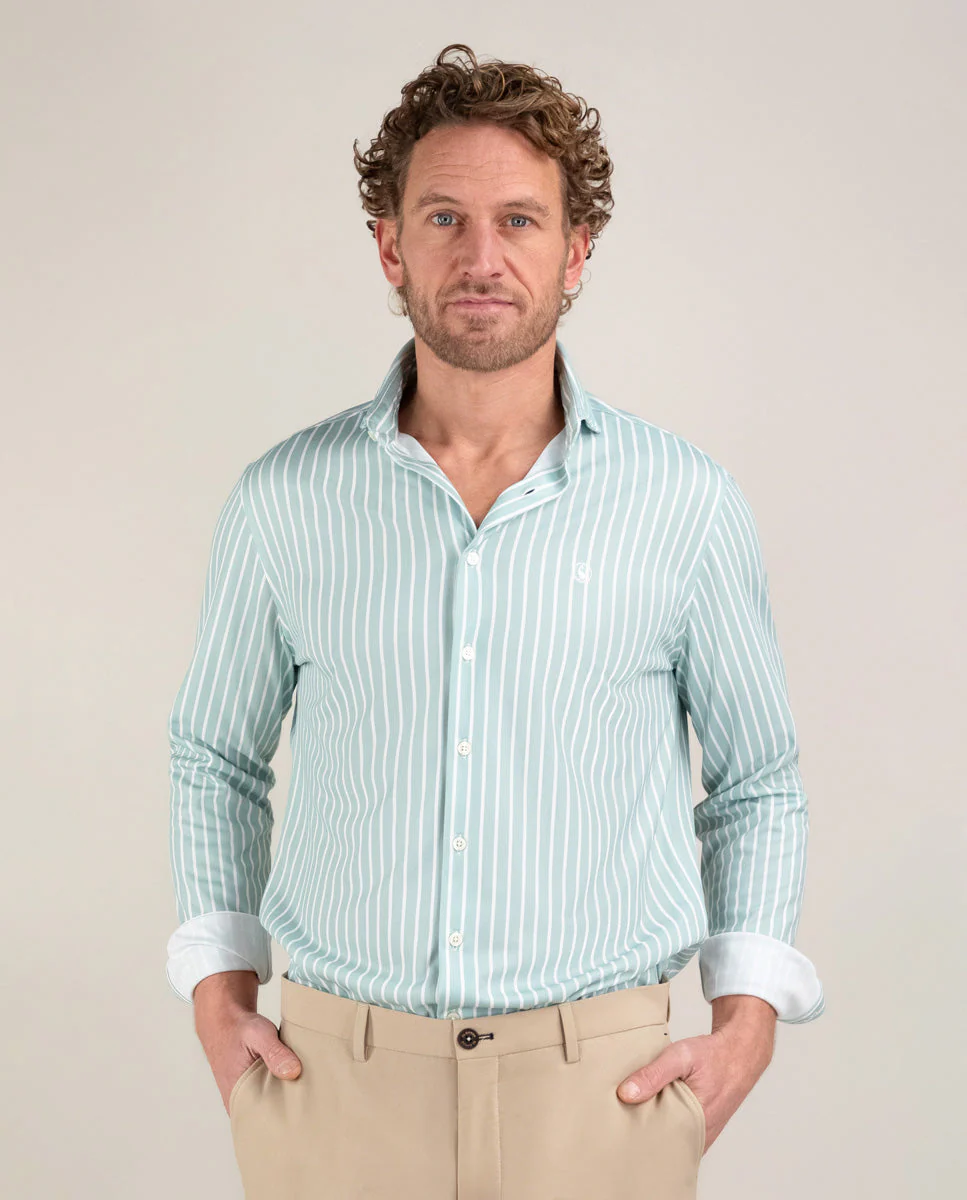 Camisa Sepiia Raya Butcher Verde - Imagen 7