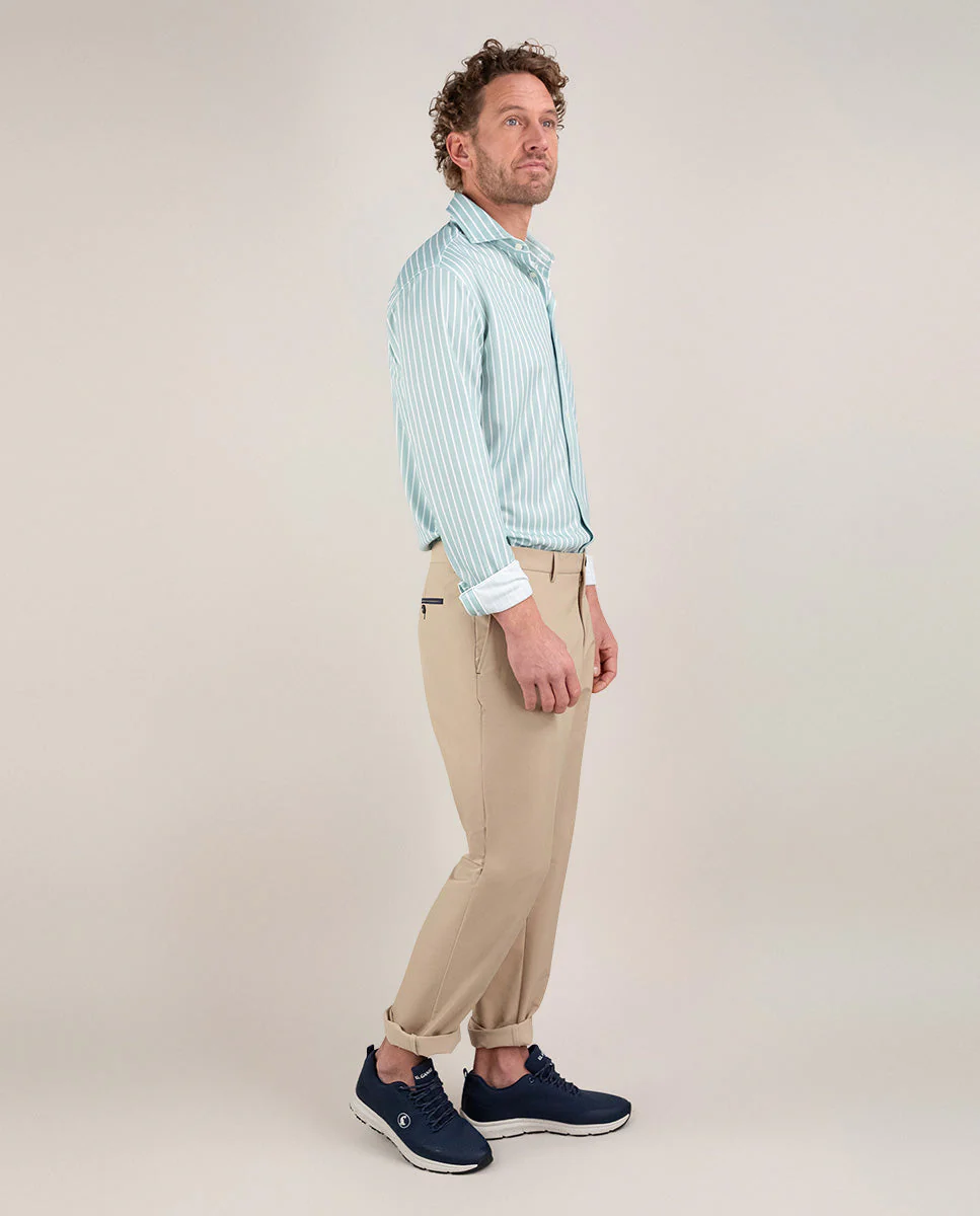 Camisa Sepiia Raya Butcher Verde - Imagen 6