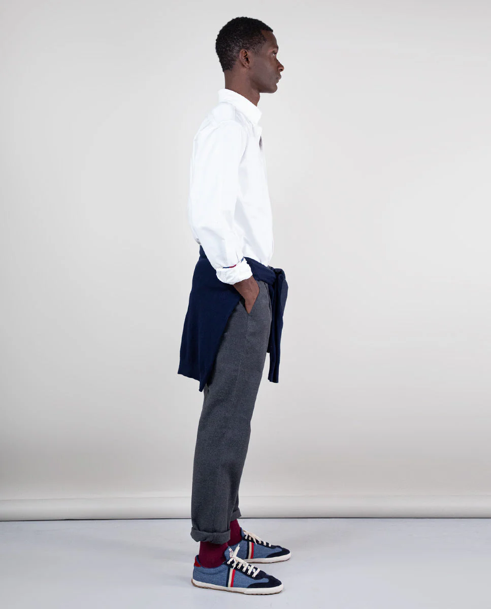 Camisa Oxford Liso Blanco - Imagen 4