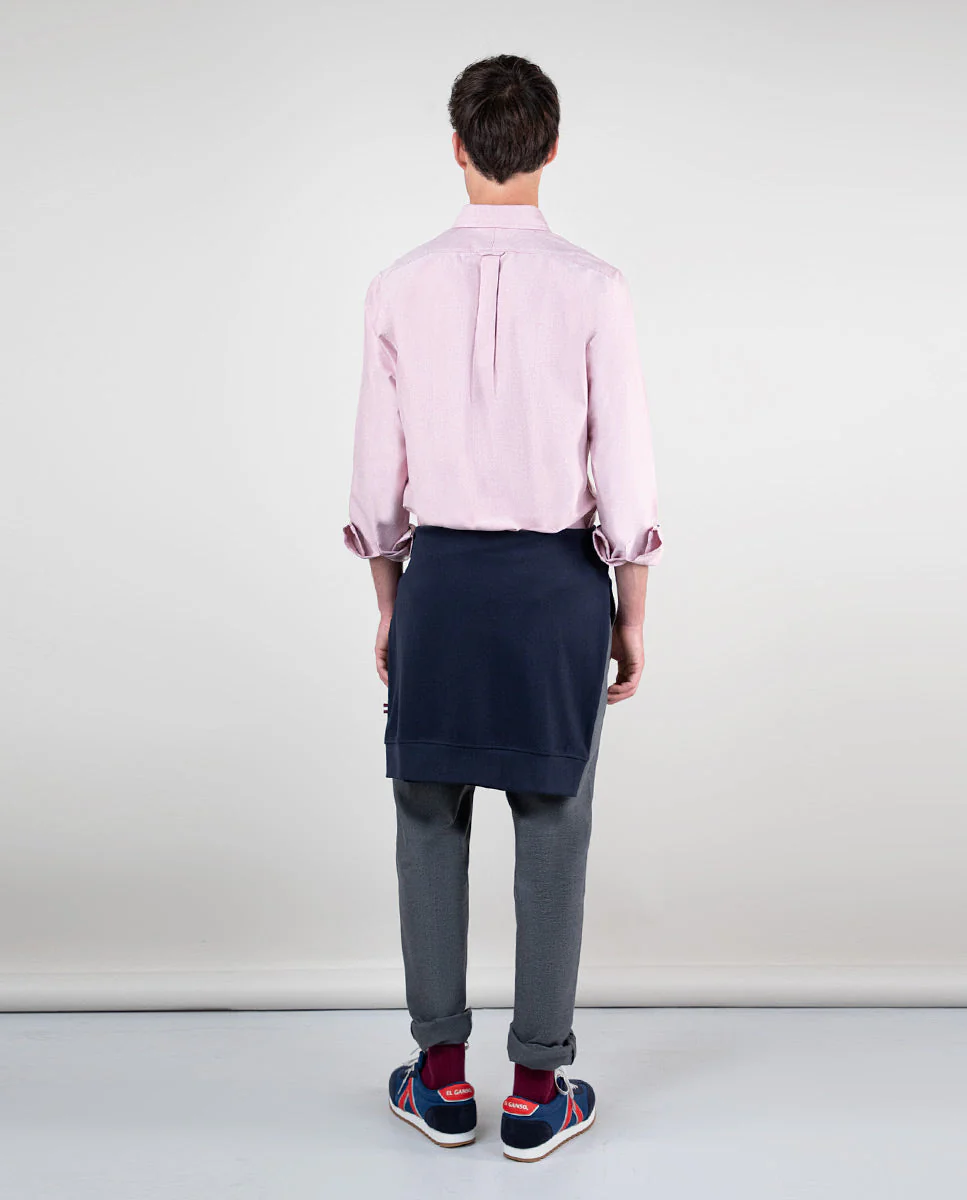 Camisa Oxford Liso Rojo - Imagen 4