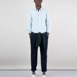 Camisa Oxford Liso Verde