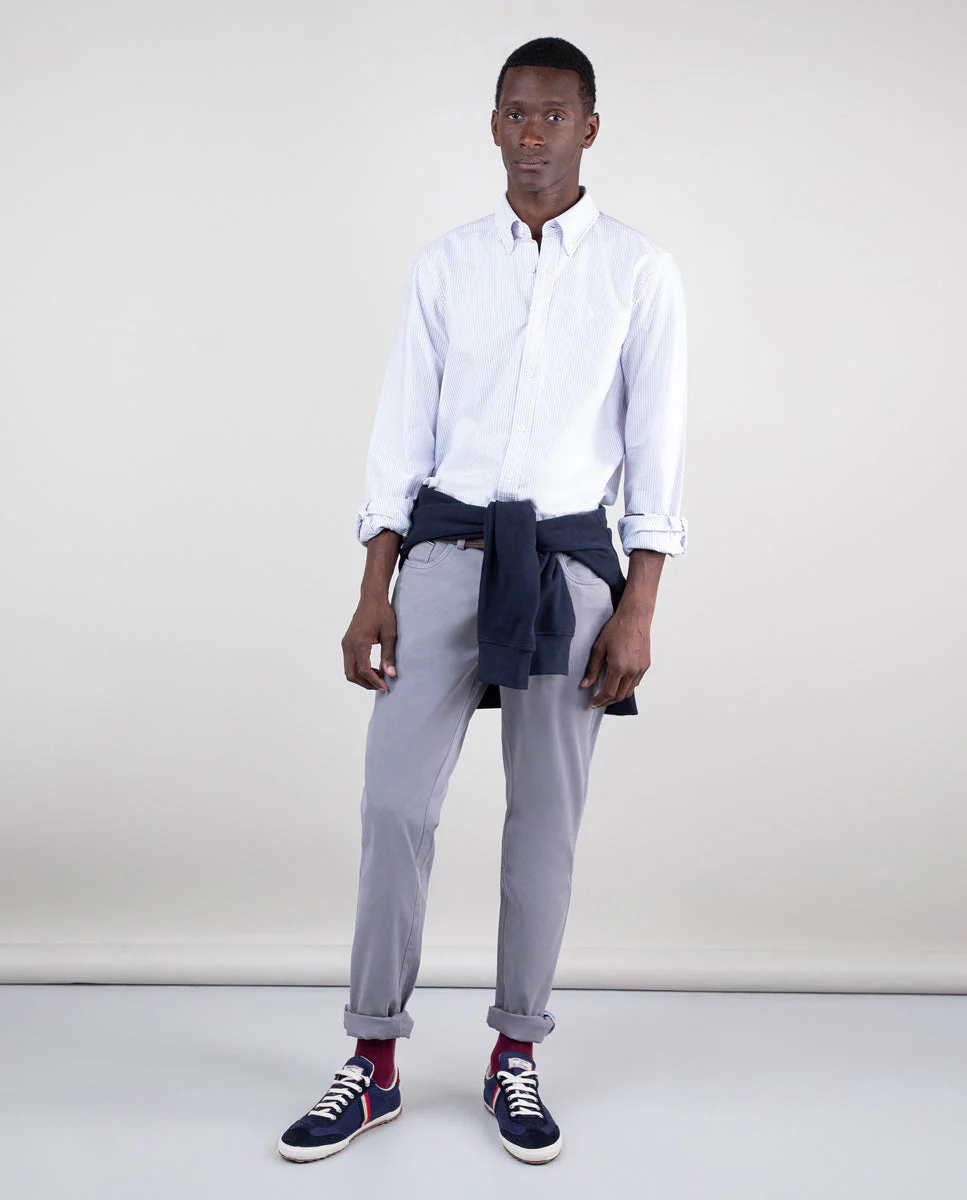 Camisa Oxford Yale Lila