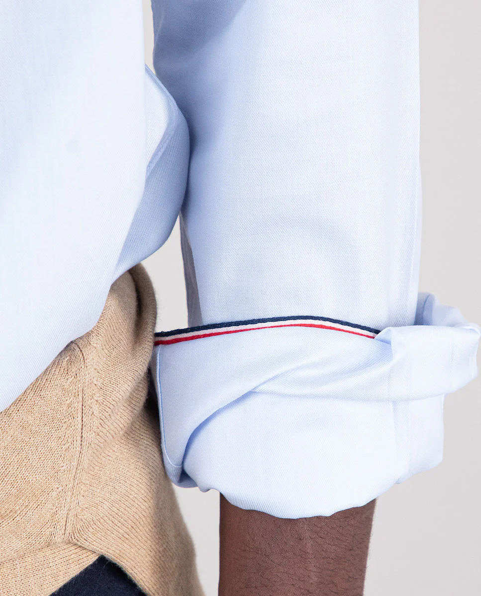 Camisa Sarga Celeste - Imagen 3