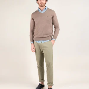 Jersey Cuello Pico Coderas Topo