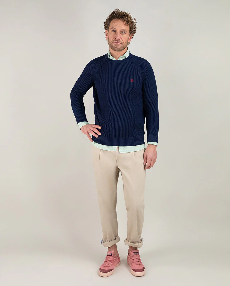 Jersey Punto Inglés Marino