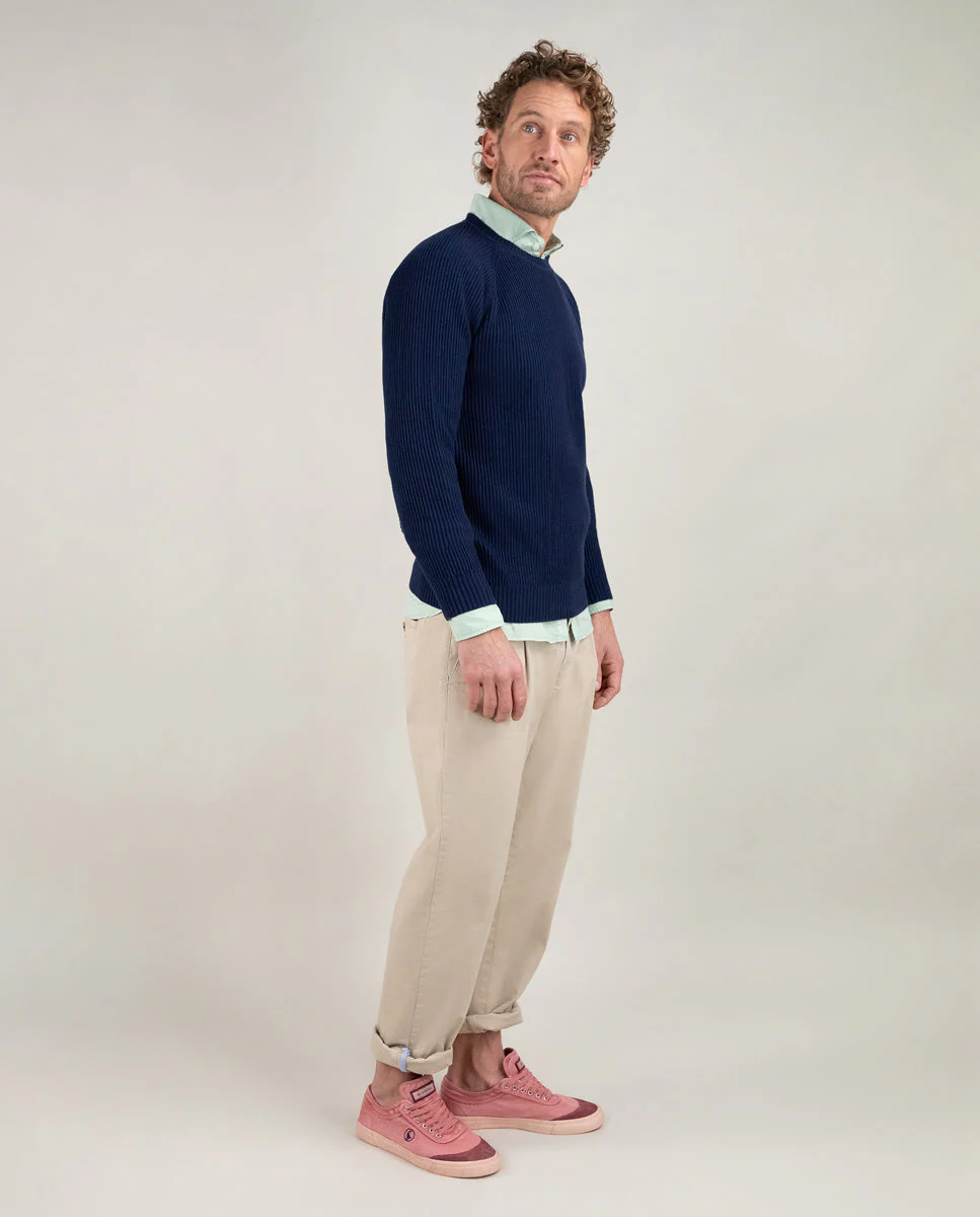 Jersey Punto Inglés Marino - Imagen 4