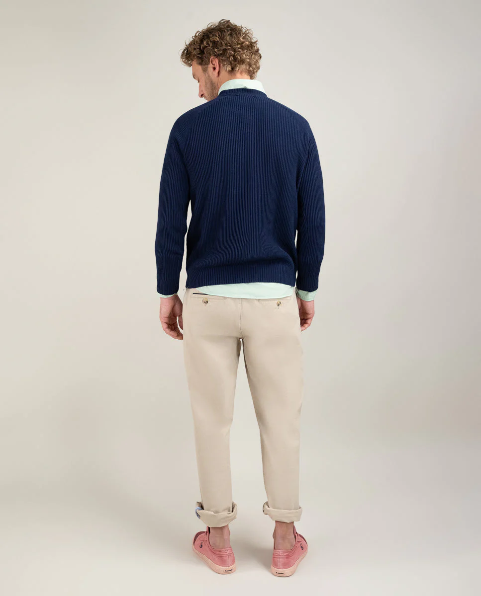 Jersey Punto Inglés Marino - Imagen 3