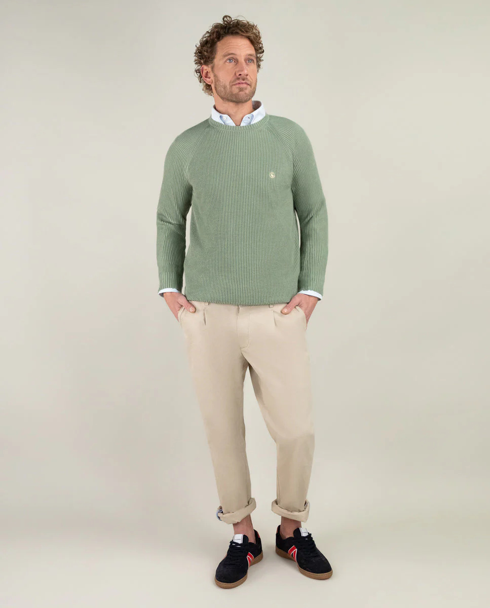 Jersey Punto Inglés Verde