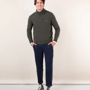 Jersey Cuello Vuelto Verde