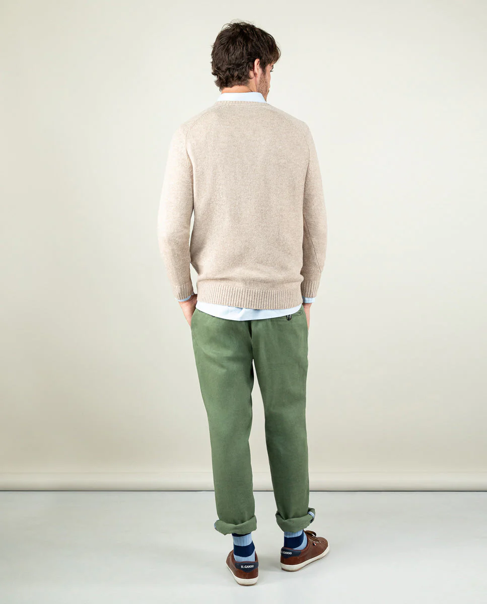 Jersey Merino Camel - Imagen 3