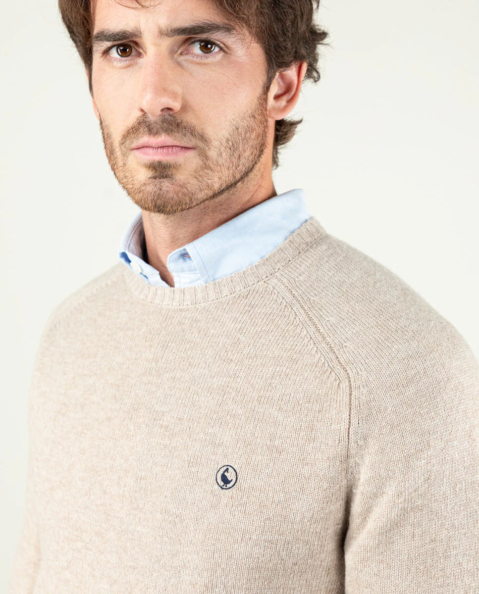 Jersey Merino Camel - Imagen 6
