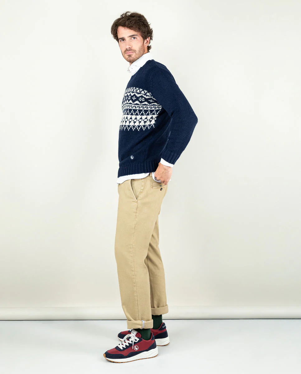 Jersey Fair Isle Marino - Imagen 4