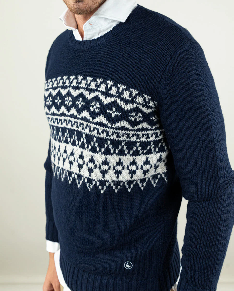 Jersey Fair Isle Marino - Imagen 6
