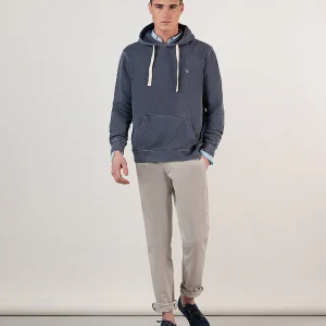 Sudadera Capucha Azul