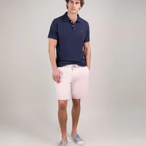 Polo Piqué Garment Dyed Marino