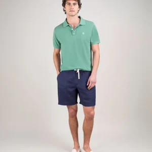 Polo Piqué Garment Dyed Verde