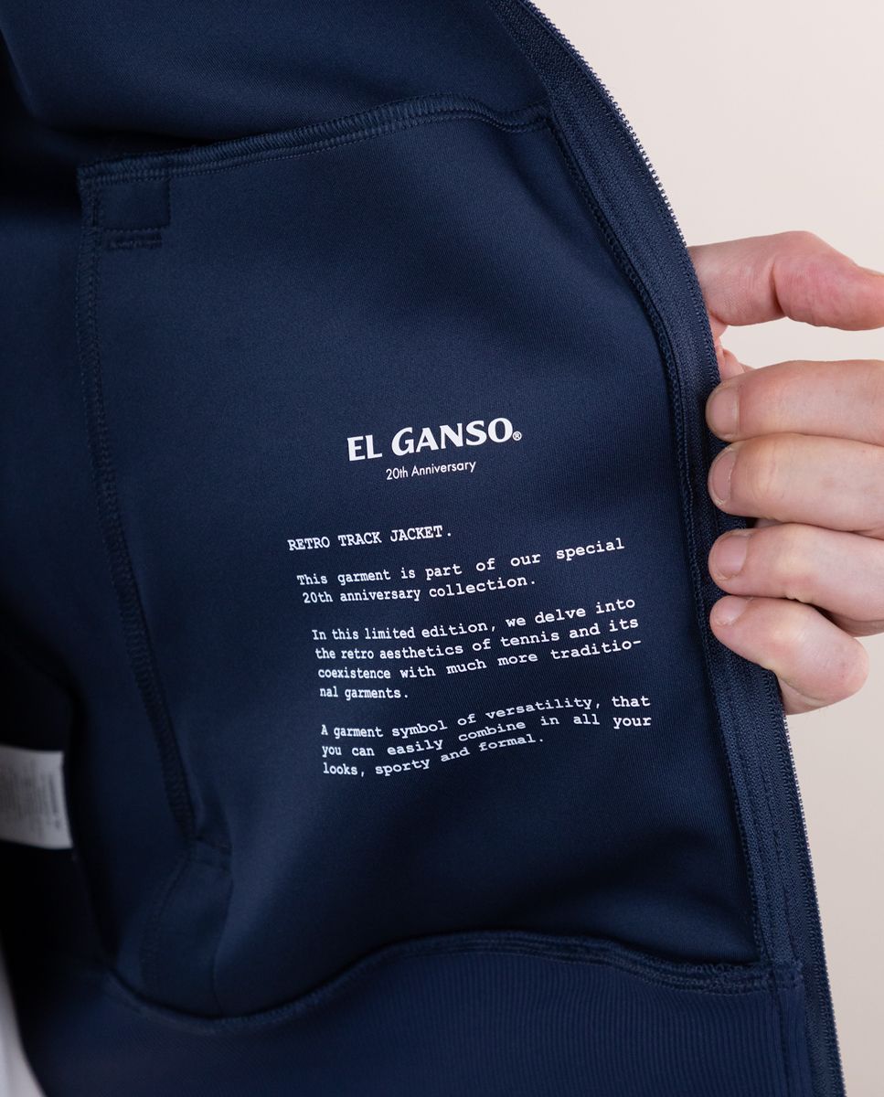 Sudadera Track Retro Marino - Imagen 6