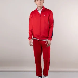 Sudadera Track Retro Rojo