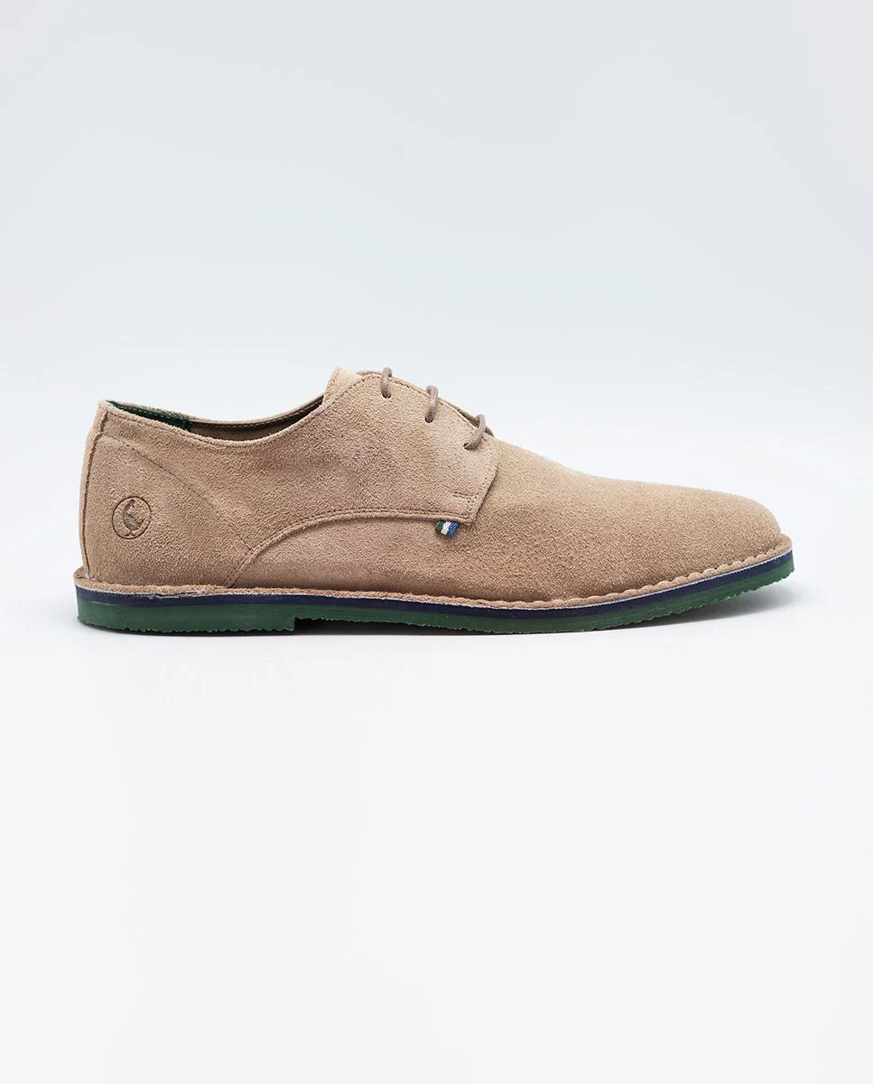Zapato Guerrero Ante Beige