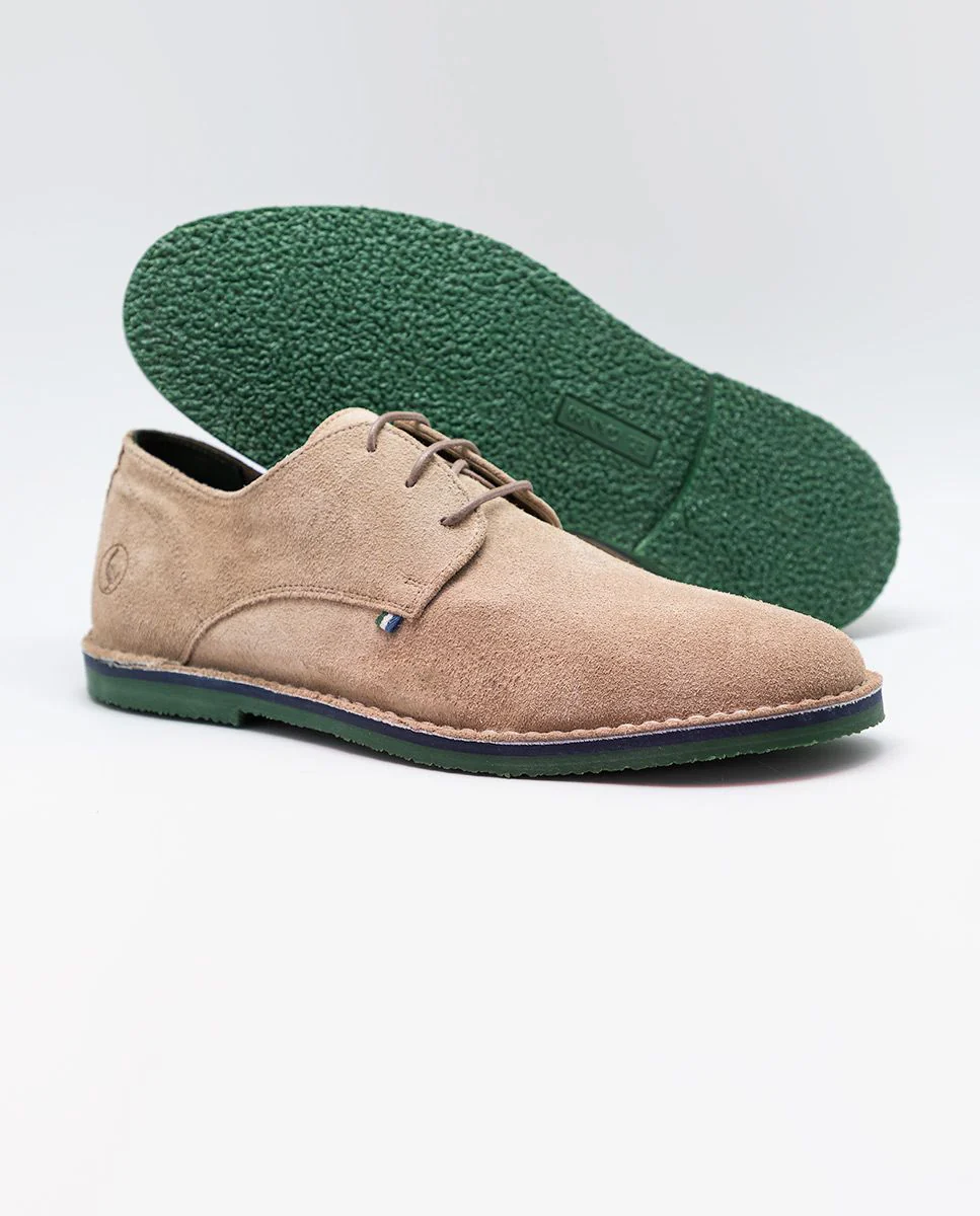 Zapato Guerrero Ante Beige - Imagen 5