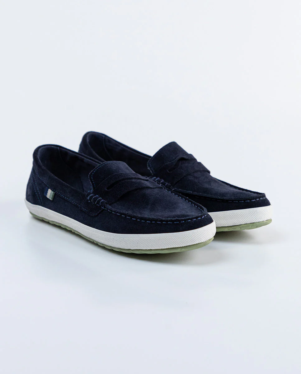 Milán Marino Suede Sneaker - Imagen 3