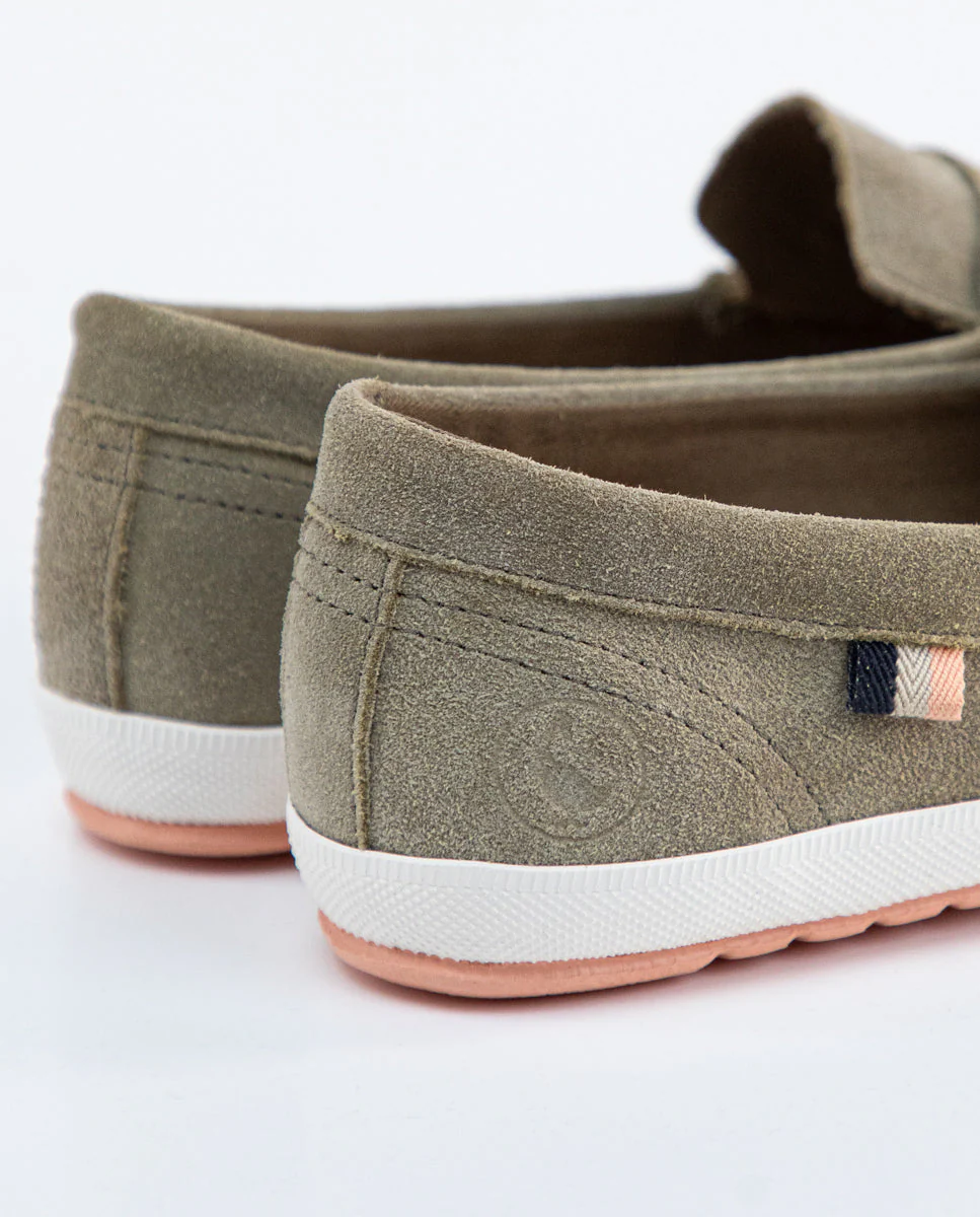 Milán Verde Suede Sneaker - Imagen 4