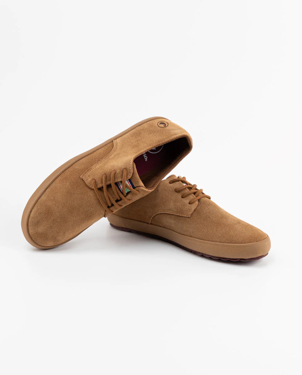 Zapato Derby Ante Marrón - Imagen 3