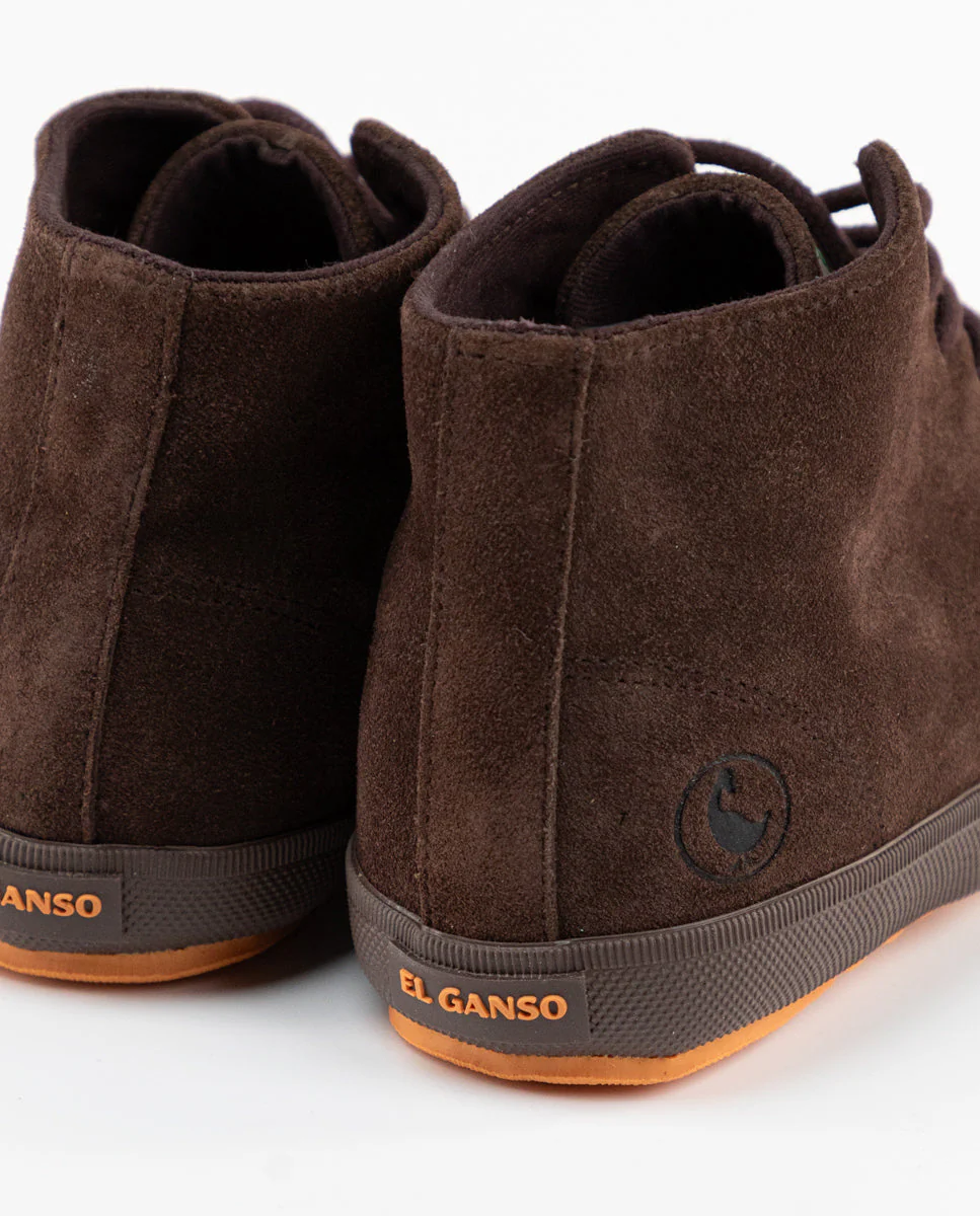 Botín Derby Ante Chocolate - Imagen 5