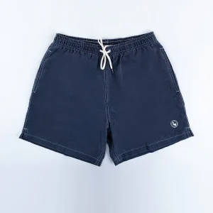 Bañador Liso Garment Dyed Marino