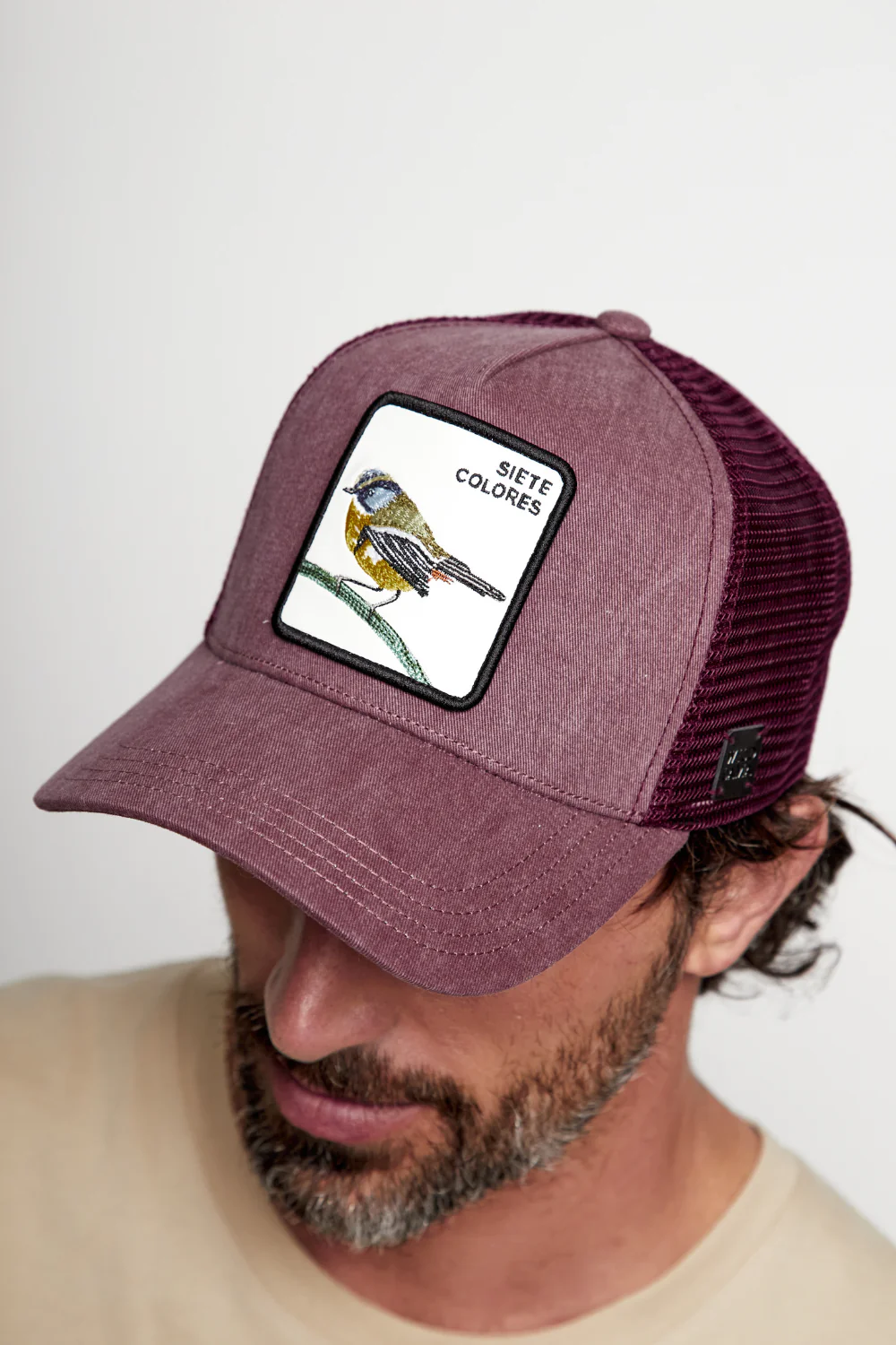 Jockey Siete Colores Orgánico Rosado Lavado - Imagen 6