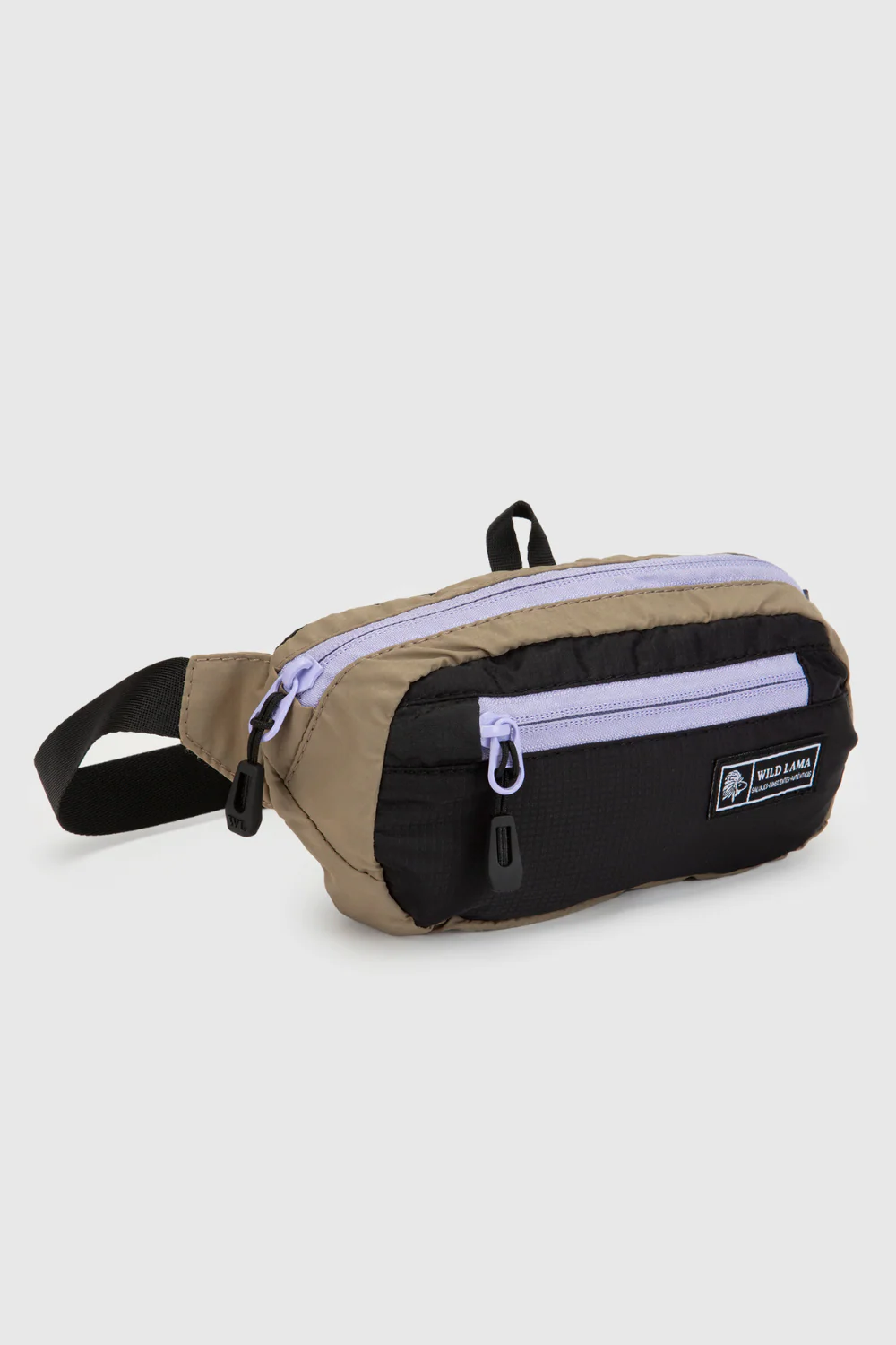 Banano Montaña Reciclado Negro con Beige - Imagen 6