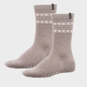 Calcetín Lana Merino Moka Beige