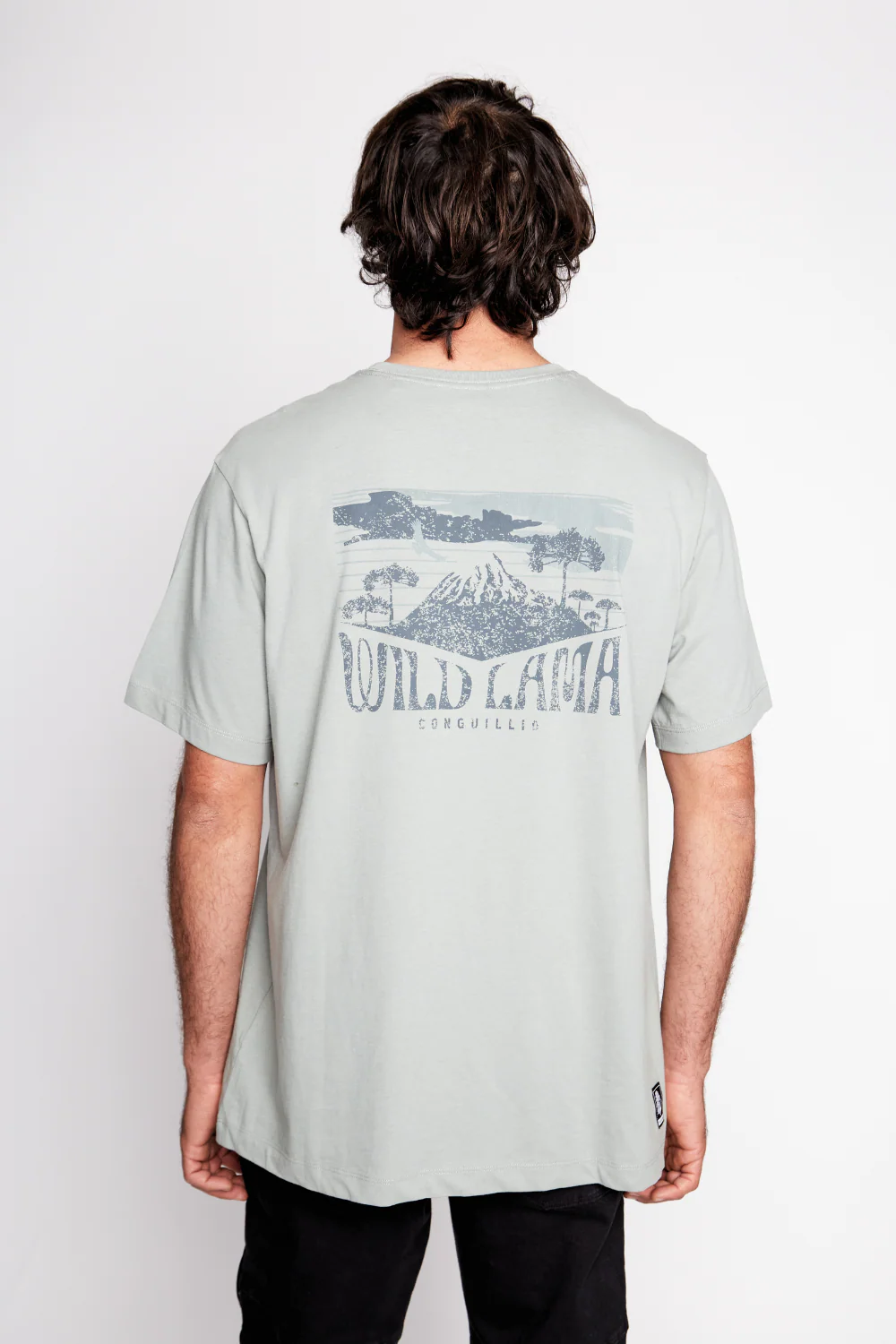 Polera Vetiver Orgánica Verde Hombre - Imagen 4