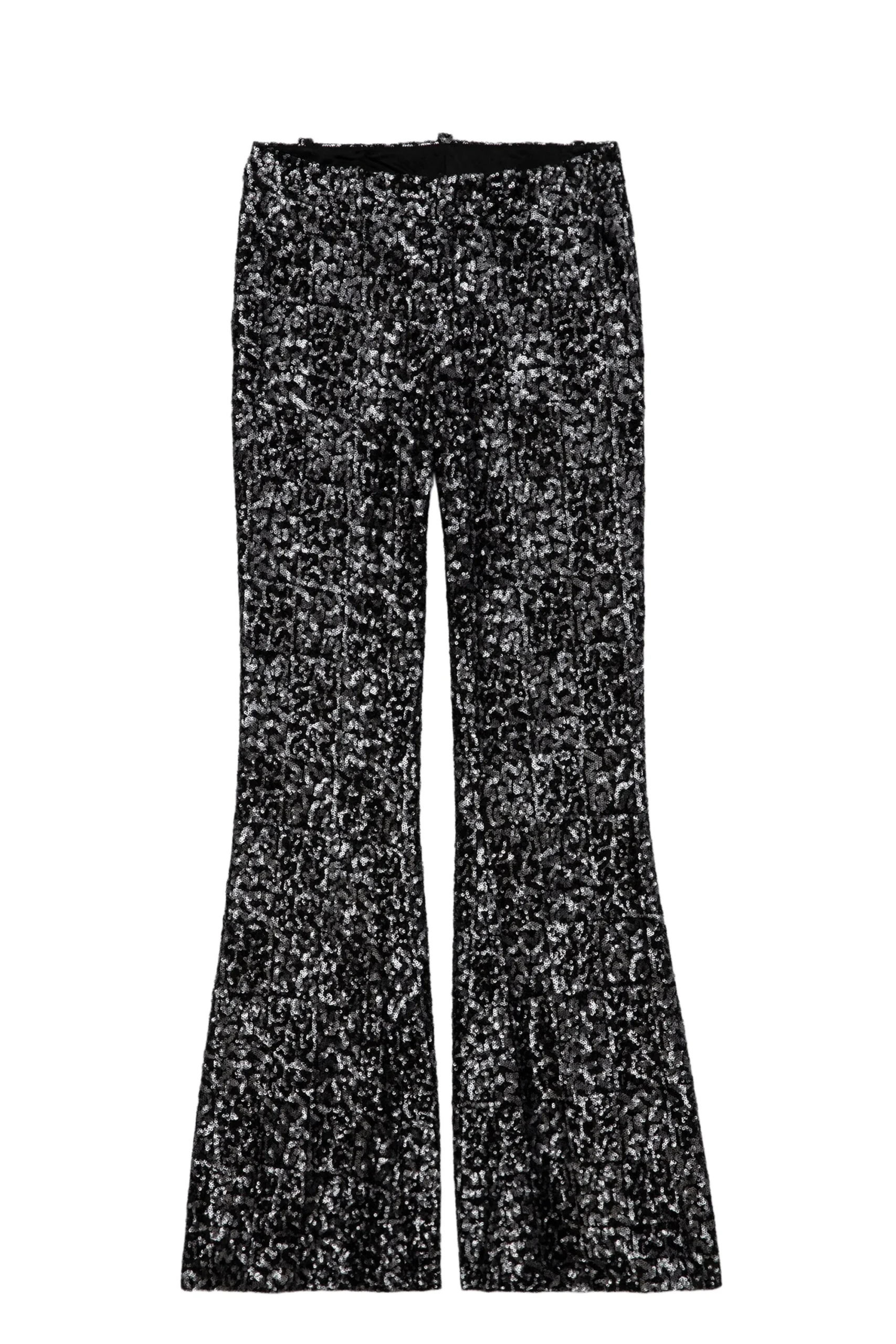 Pantalones Prevy Sequins Noir - Imagen 7