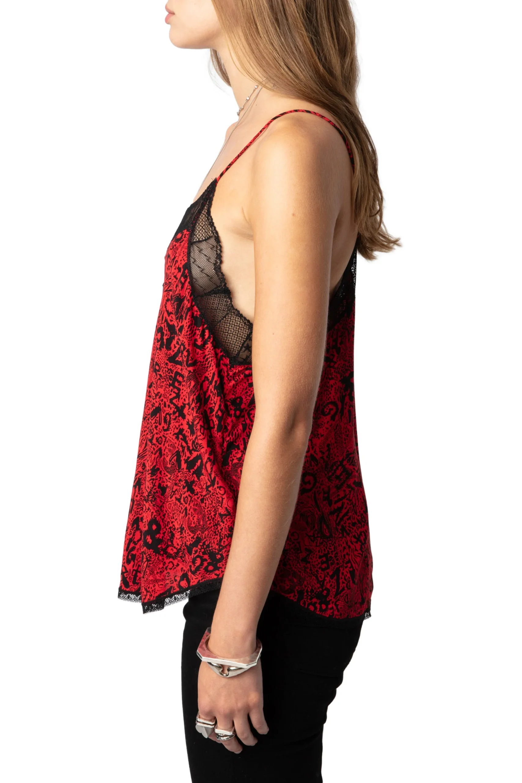 Top Caraco Christy Soft Wild Voltaire Crimson - Imagen 3