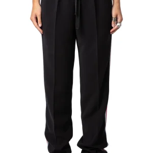 Pantalones Pomy Crepe Stone