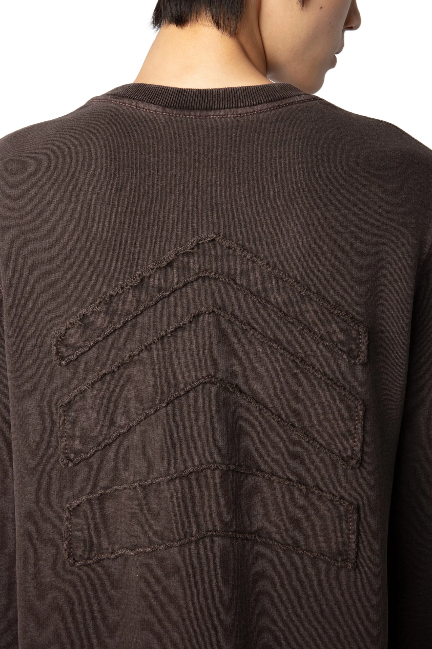 Sudadera Stony Slub Chevrons Arrow Patc Land - Imagen 4