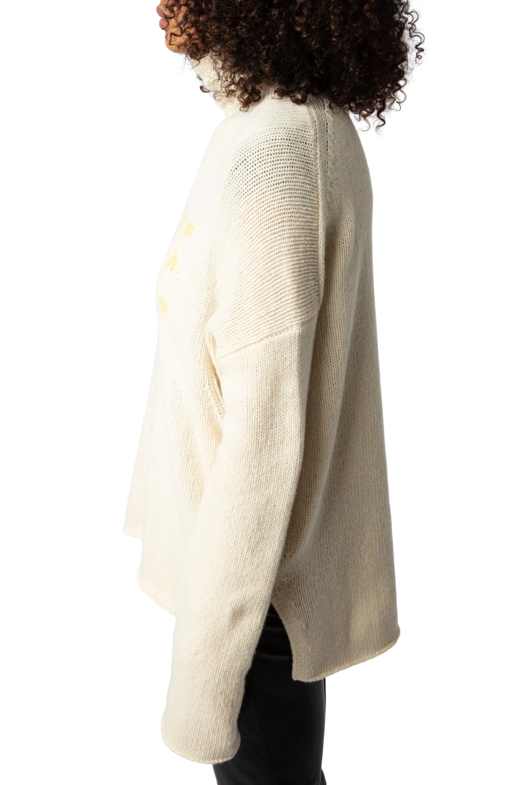 Sweater Almy We Peace Latte - Imagen 3