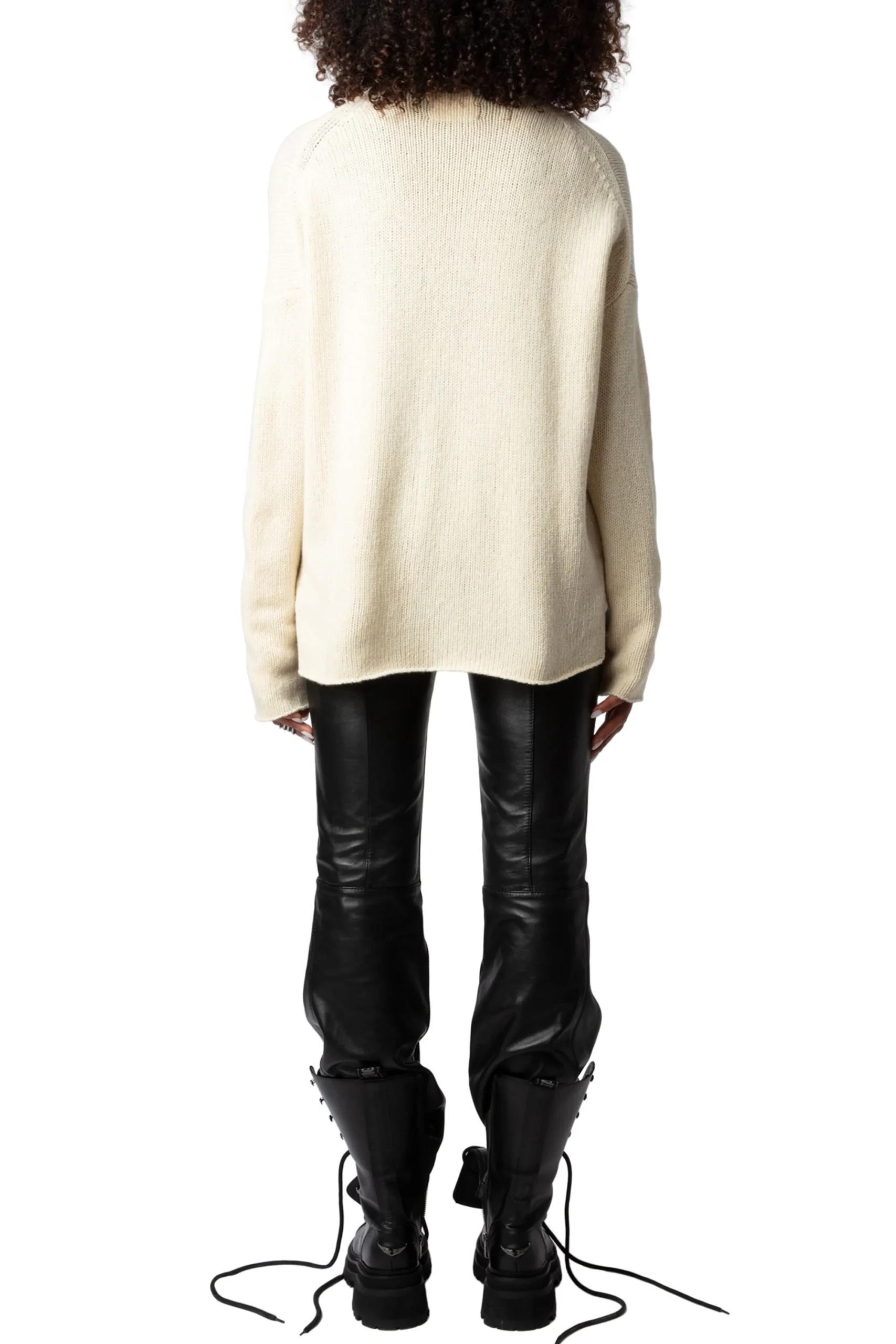Sweater Almy We Peace Latte - Imagen 4