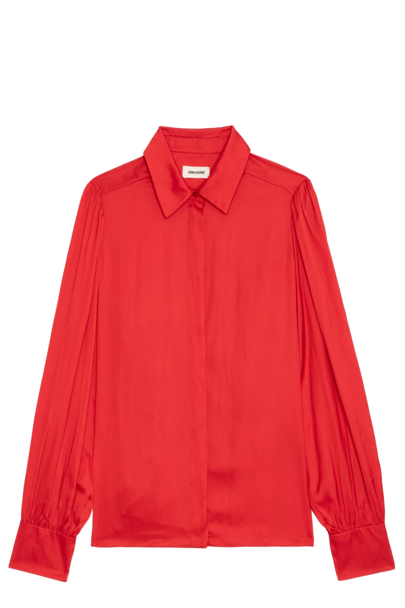 Blusa Trenta Satin Cerise - Imagen 5