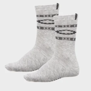 Calcetín Lana Merino Moka Gris Claro