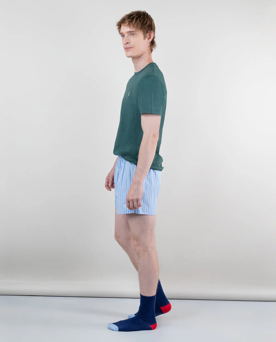 Pack Calzoncillos Raya Butcher Azul/Gansos Verde - Imagen 7