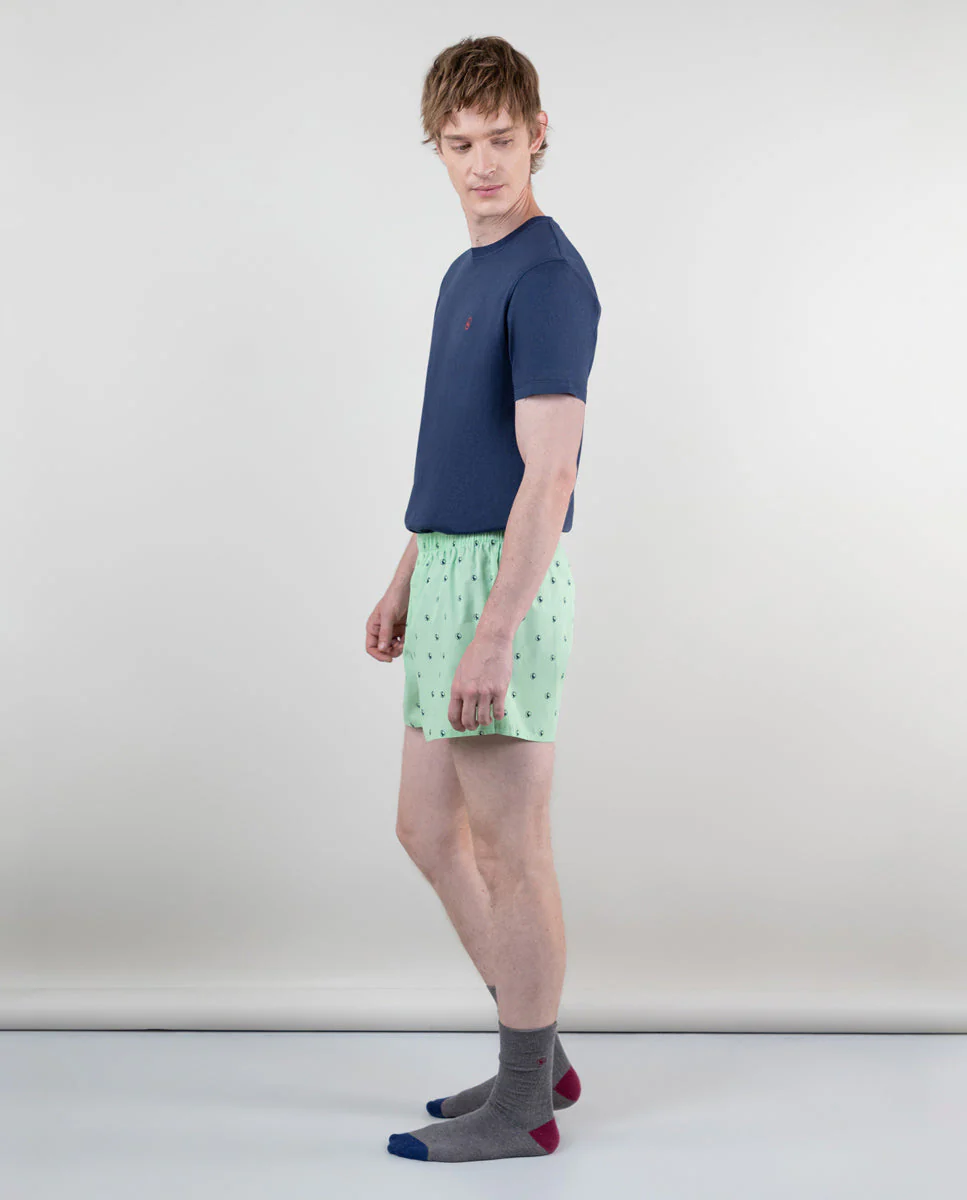 Pack Calzoncillos Raya Butcher Azul/Gansos Verde - Imagen 8