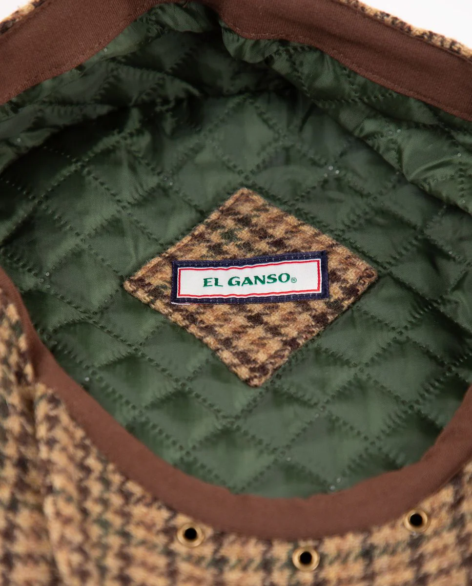 Gorra Plato Lana Gales Marrón - Imagen 4