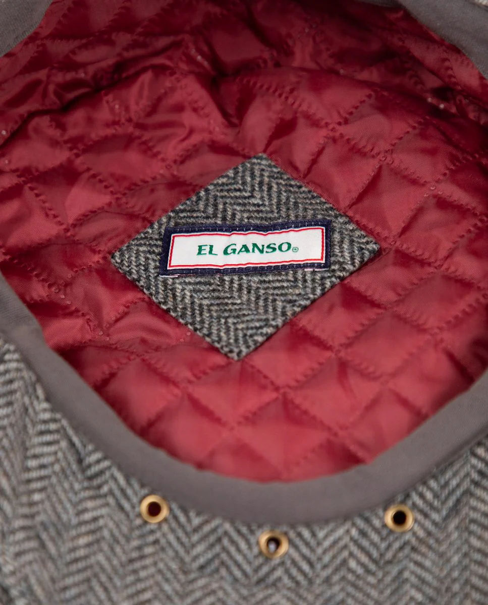 Gorra Plato Lana Espiga Gris - Imagen 4